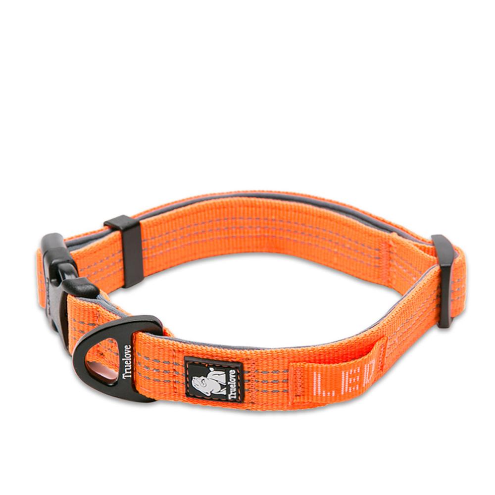 Coleira Truelove Neoprene - Laranja