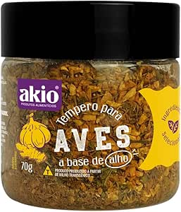 Descubra se o Akio Tempero Aves 70G A Base De Alho é uma boa escolha!