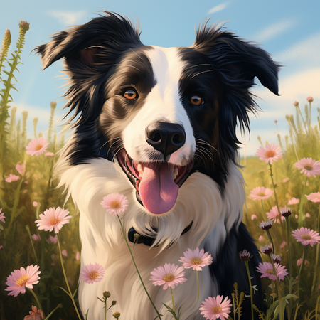 Peitoral para Border Collie | Truelove Brasil