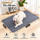 Tapete DryMat 70 x 50 cm com cachorro deitado, impermeável e lavável na máquina
